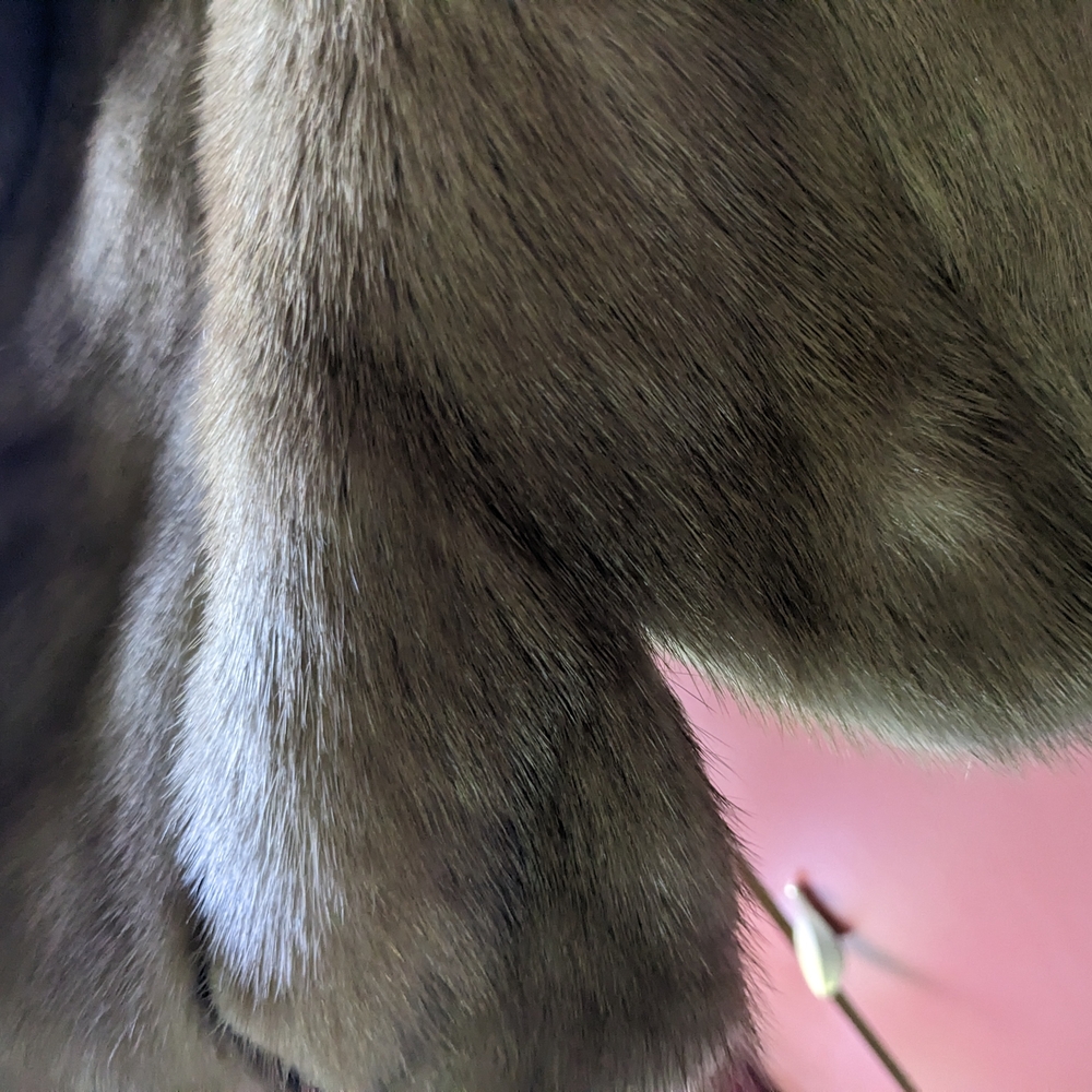 Brown Fur Women's Jacket - Picture 6 of 9